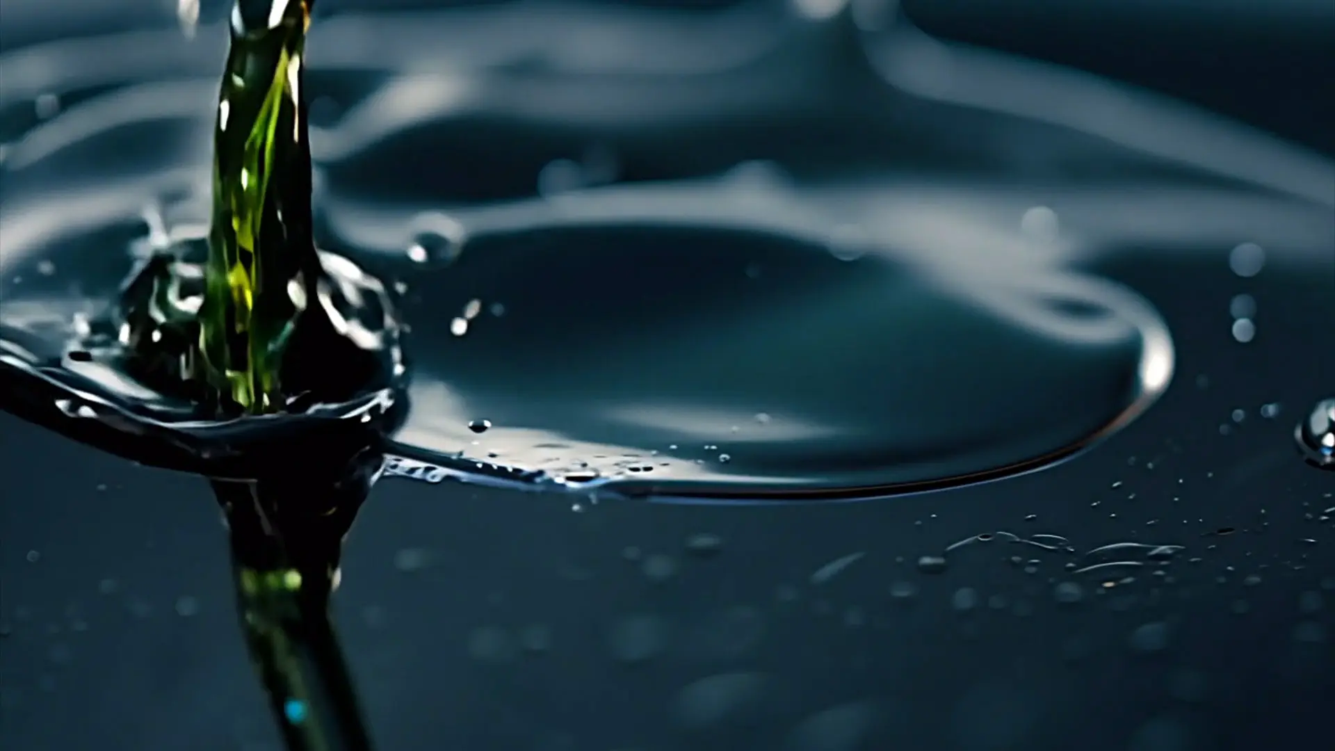 Oil Drop Motion Background for Cinematic Intro